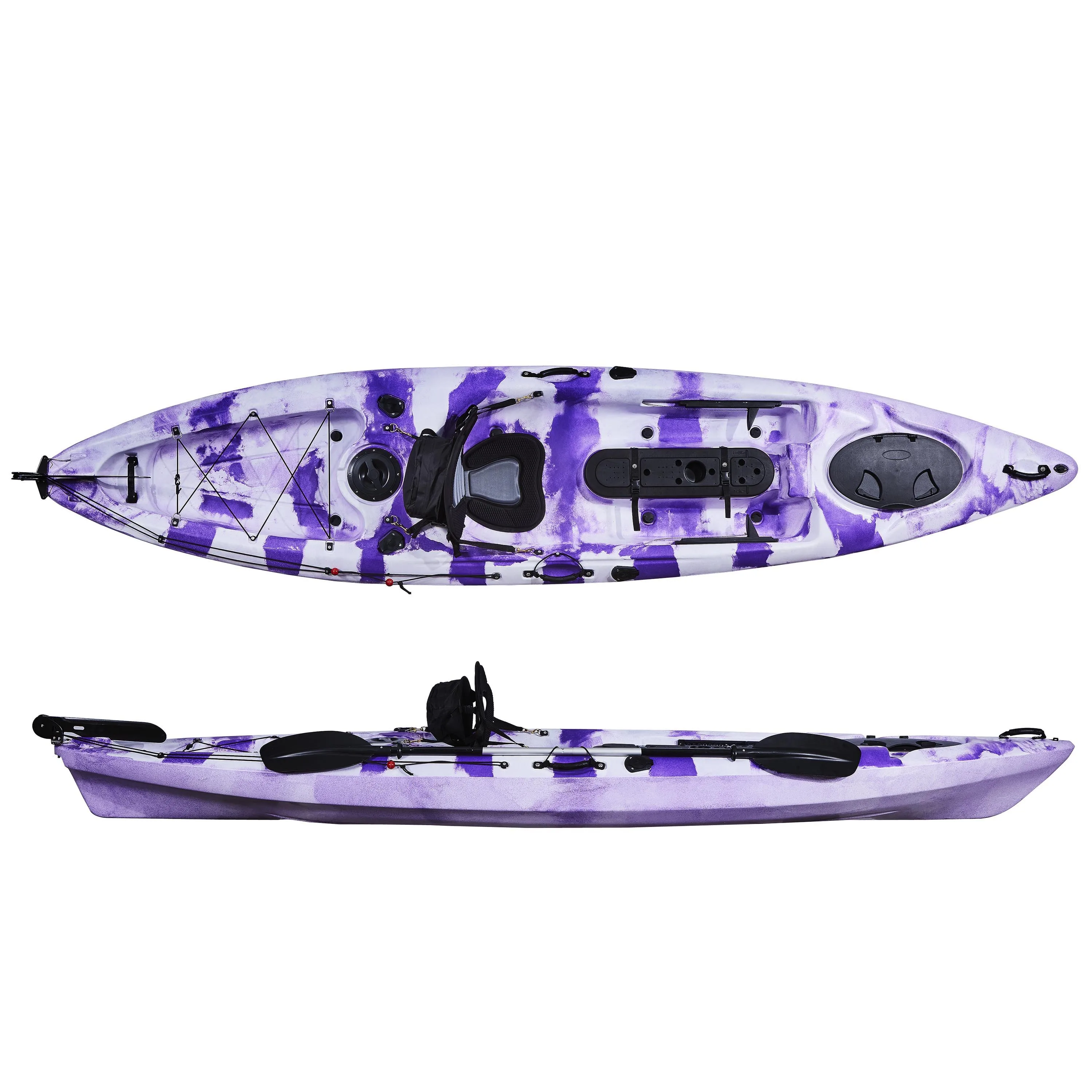 Fishing Kayak Sit On Top - スポーツ活動用のカヤック,1人用,3.95m,販売用のトップカヤック