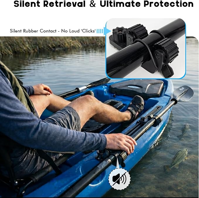 カヤックパドルホルダー トラックマウント カヤックアクセサリ - Fishing Kayak Cart のレビューと価格