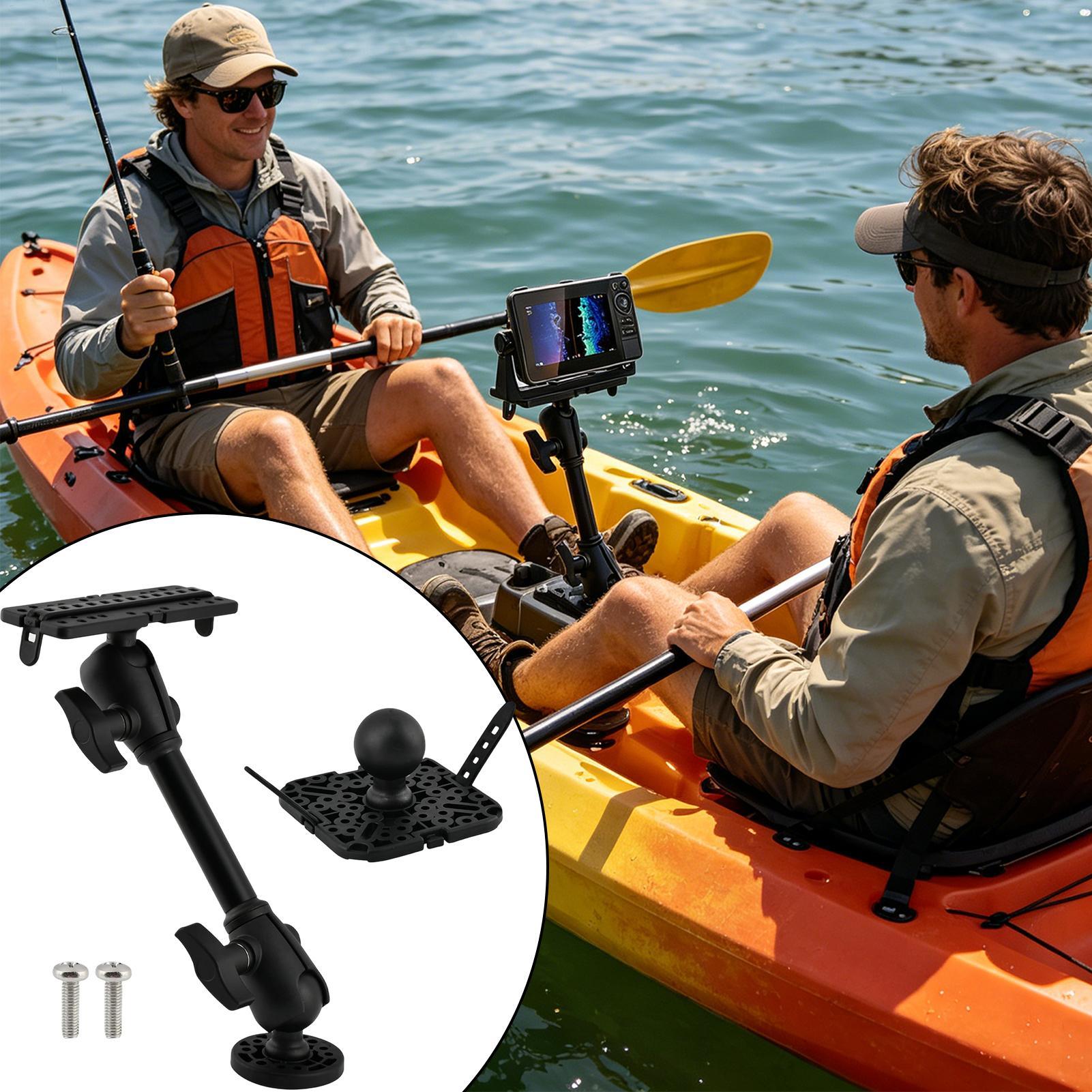 魚群探知機マウント 360 度回転カヤックトランスデューサー - Fishing Kayak Fish Finder Mount のレビューと価格