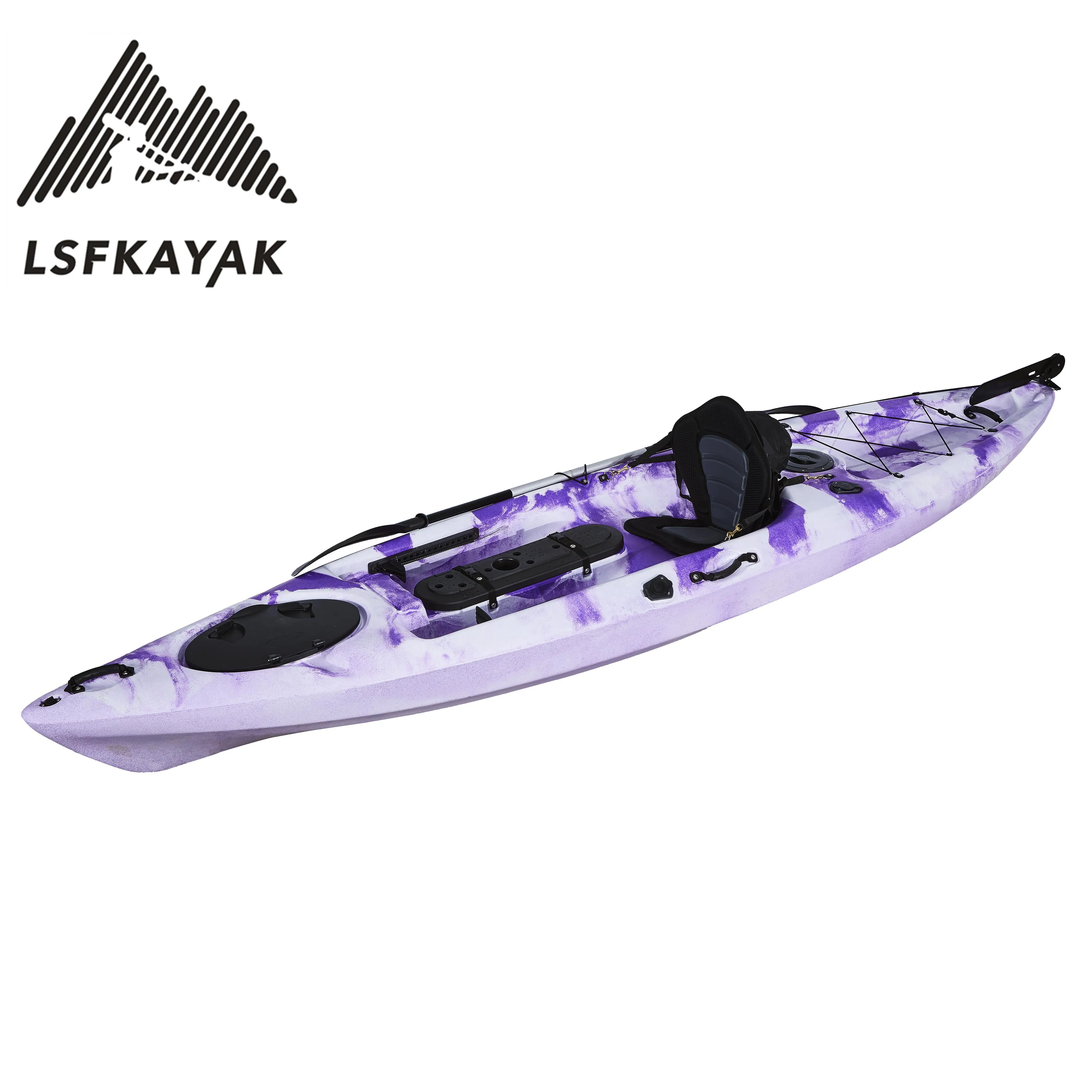 スポーツ活動用のカヤック,1人用,3.95m,販売用のトップ - Fishing Kayak Sit On Top のレビューと価格