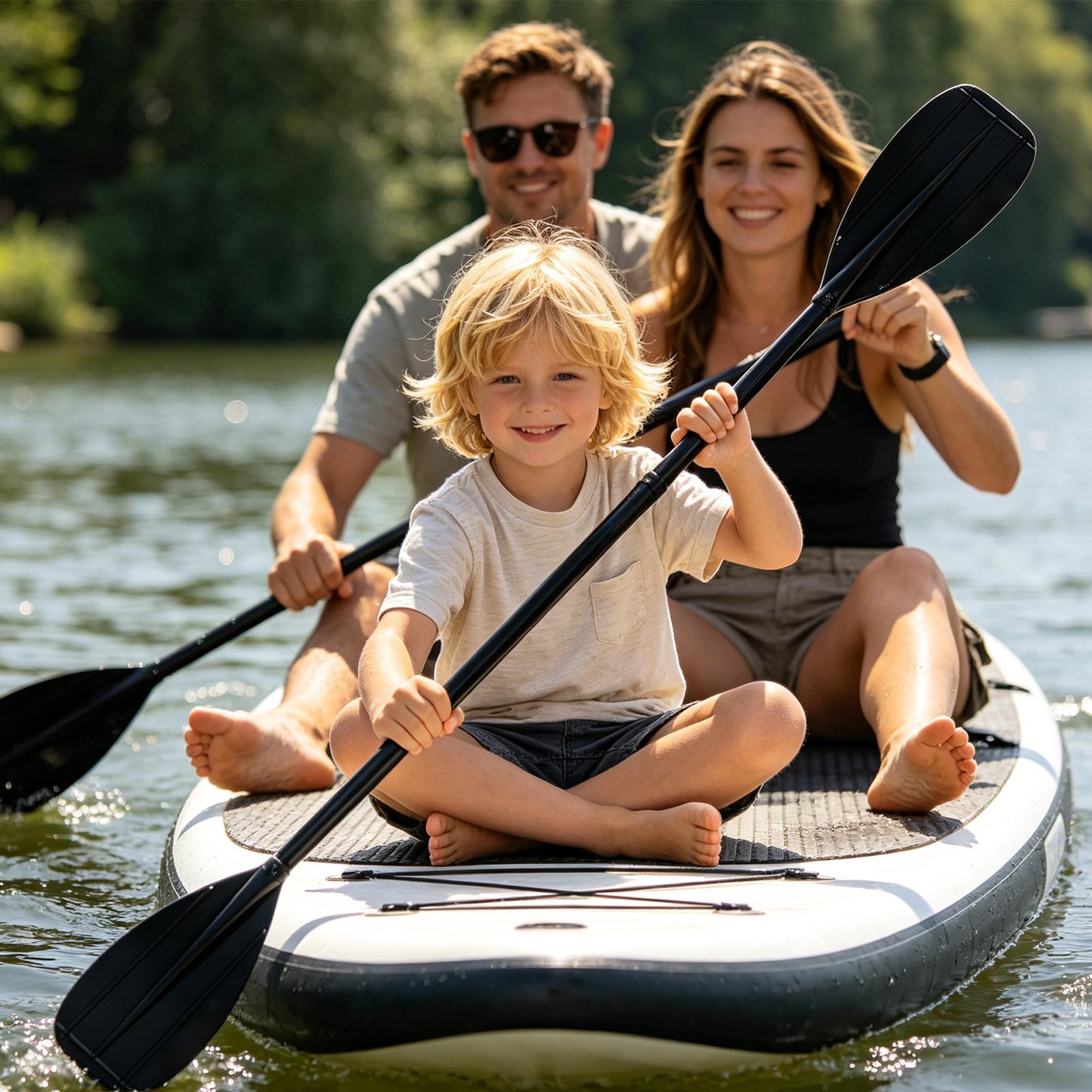 2セクションカーボンファイバーカヤックパドル 軽量ダブルブレ - Fishing Kayak Anchor のレビューと価格