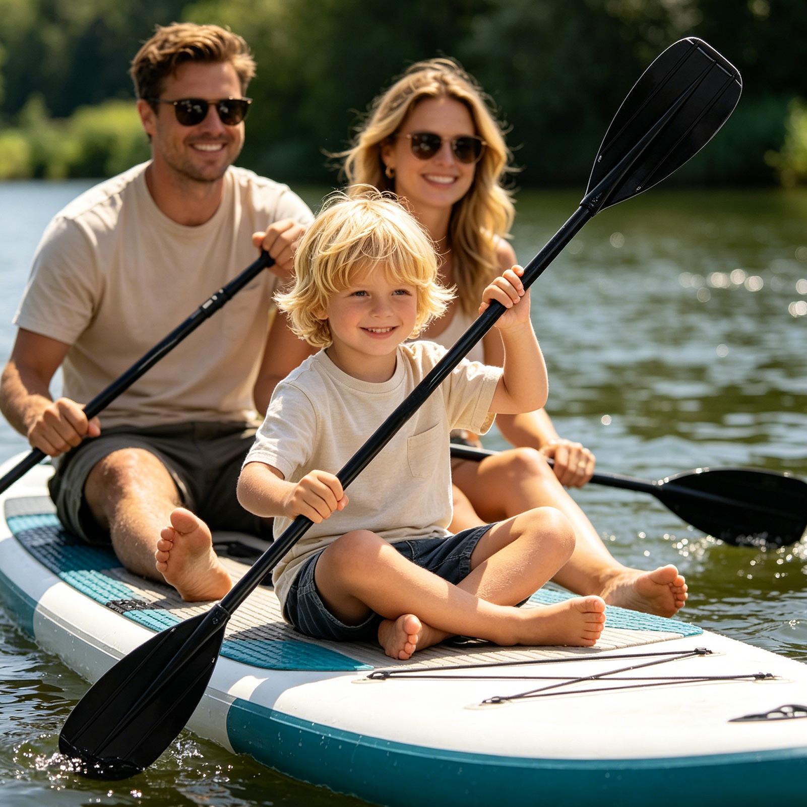 2セクションカーボンファイバーカヤックパドル 軽量ダブルブレ - Fishing Kayak Anchor のレビューと価格
